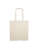 Sac Shopping Éco-responsable en Coton Biologique - TURA Matières : coton biologique Couleurs : beige personnalisable avec votre 