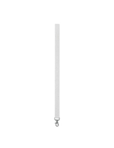 Cordon Papier Graine Éco-responsable Personnalisé à Crochet - LANSEE Matières : métal Couleurs : blanc 2