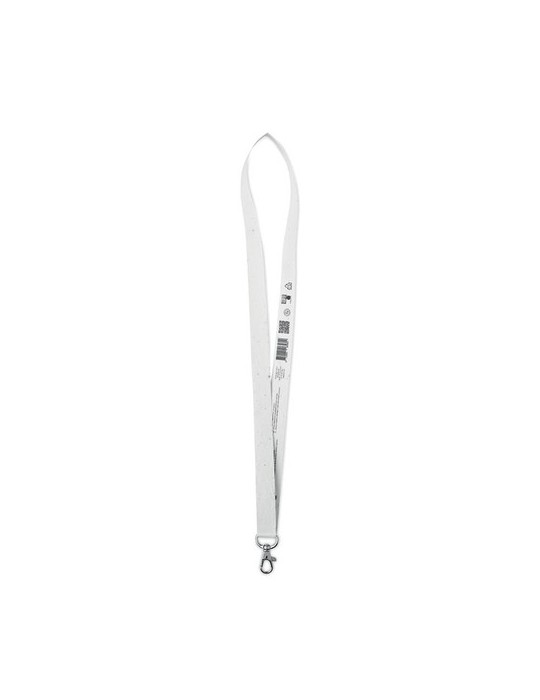 Cordon Papier Graine Éco-responsable Personnalisé à Crochet - LANSEE Matières : métal Couleurs : blanc cadeau entreprise pas che