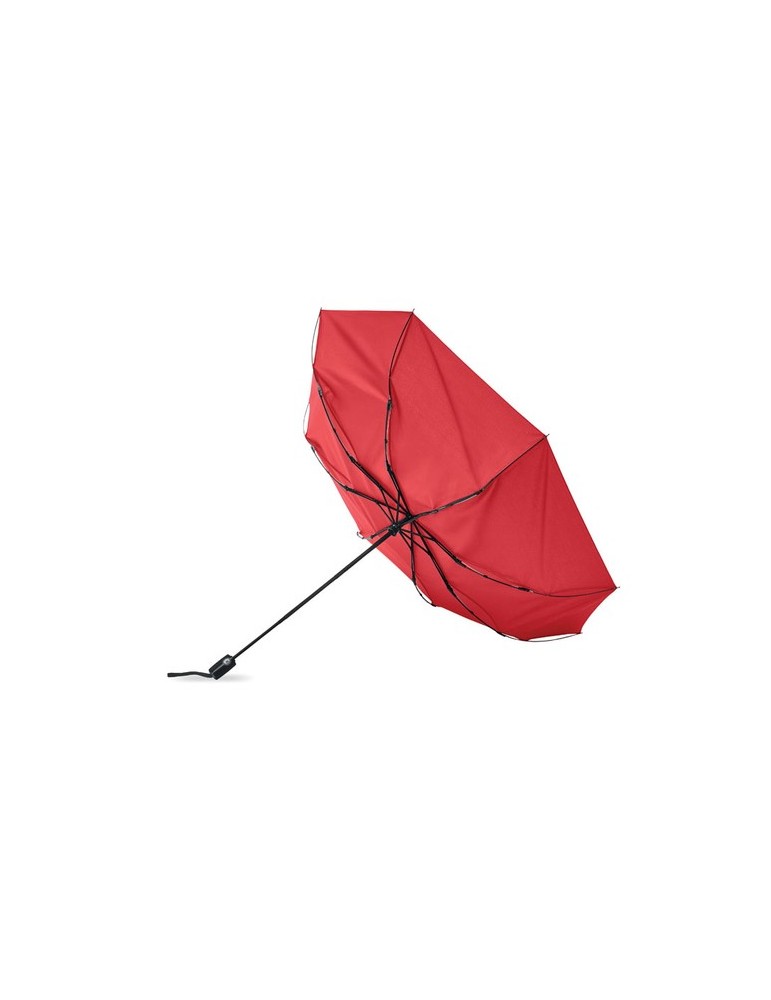 Parapluie Tempête Personnalisé 27 pouces - ROCHESTER, Cadeau Idéal Pas Cher Matières : métal Couleurs : rouge objet promo petit 