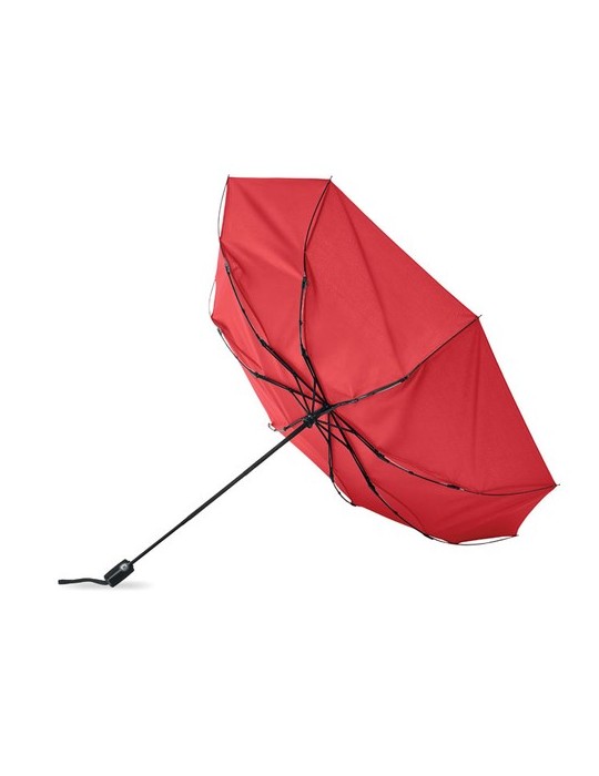Parapluie Tempête Personnalisé 27 pouces - ROCHESTER, Cadeau Idéal Pas Cher Matières : métal Couleurs : rouge objet promo petit 