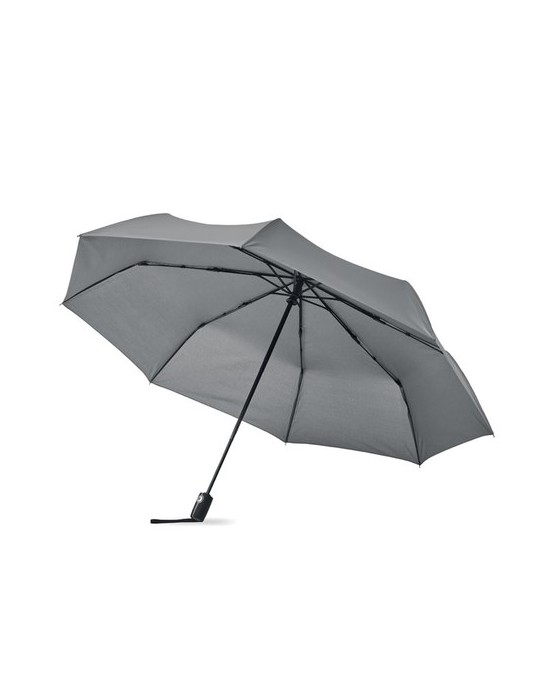 Parapluie Tempête Personnalisé 27 pouces - ROCHESTER, Cadeau Idéal Pas Cher Matières : métal Couleurs : gris marquage couleur éc