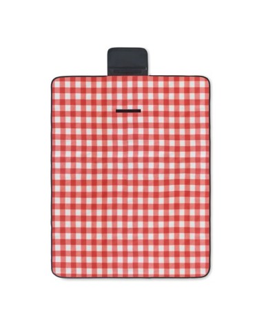 Couverture Polaire Éco-responsable 150 gr - CALY Matières : PET recyclé Couleurs : rouge cadeau collaborateur premium