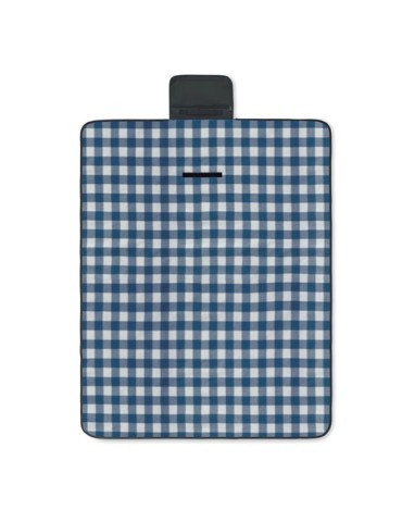 Couverture Polaire Éco-responsable 150 gr - CALY Matières : PET recyclé Couleurs : bleu objet promotionnel éco-responsable