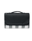 Couverture Polaire Éco-responsable 150 gr - CALY Matières : PET recyclé Couleurs : noir cadeau entreprise pas cher
