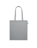 Sac Shopping Éco-responsable en Coton Organique Personnalisé ONEL Matières : coton Couleurs : gris impression logo haute qualité