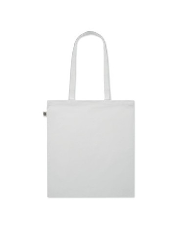 Sac Shopping Éco-responsable en Coton Organique Personnalisé ONEL Matières : coton Couleurs : blanc accessoire événementiel uniq
