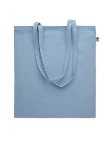 Sac Shopping Éco-responsable en Coton Organique Personnalisé ONEL Matières : coton Couleurs : bleu bébé livraison express 24h 48