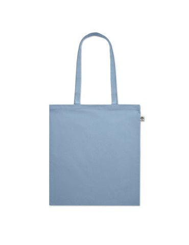 Sac Shopping Éco-responsable en Coton Organique Personnalisé ONEL Matières : coton Couleurs : bleu bébé goodies publicitaire dur