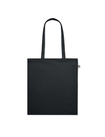 Sac Shopping Éco-responsable en Coton Organique Personnalisé ONEL Matières : coton Couleurs : noir objet promo petit budget