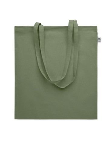 Sac Shopping Éco-responsable en Coton Organique Personnalisé ONEL Matières : coton Couleurs : vert personnalisable avec votre lo