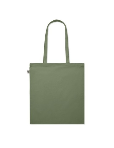 Sac Shopping Éco-responsable en Coton Organique Personnalisé ONEL Matières : coton Couleurs : vert marquage laser ultra précis