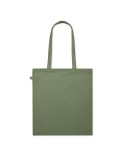 Sac Shopping Éco-responsable en Coton Organique Personnalisé ONEL Matières : coton Couleurs : vert marquage laser ultra précis