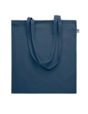 Sac Shopping Éco-responsable en Coton Organique Personnalisé ONEL Matières : coton Couleurs : bleu cadeau collaborateur premium