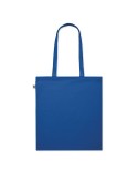 Sac Shopping Éco-responsable en Coton Organique Personnalisé ONEL Matières : coton Couleurs : bleu royal impression haute défini