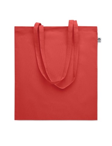 Sac Shopping Éco-responsable en Coton Organique Personnalisé ONEL Matières : coton Couleurs : rouge objet promotionnel éco-respo