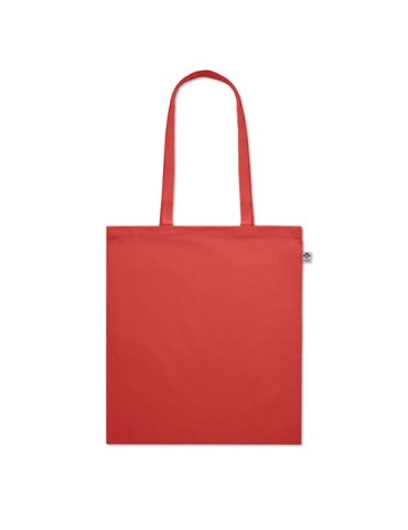 Sac Shopping Éco-responsable en Coton Organique Personnalisé ONEL Matières : coton Couleurs : rouge personnalisation sur mesure