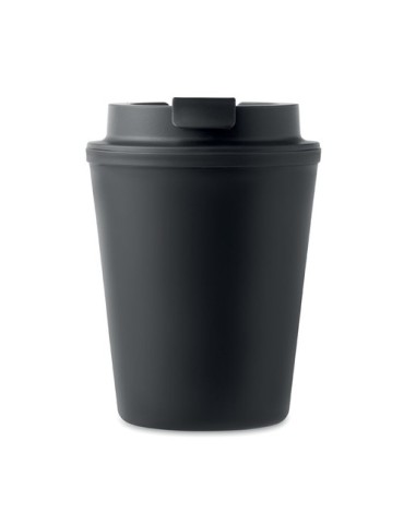 Gobelet Publicitaire Incassable en PP 300 ml TRIDUS Matières : polypropylène (PP) Couleurs : noir objet promotionnel éco-respons