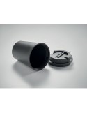 Gobelet Publicitaire Incassable en PP 300 ml TRIDUS Matières : polypropylène (PP) Couleurs : noir impression haute définition