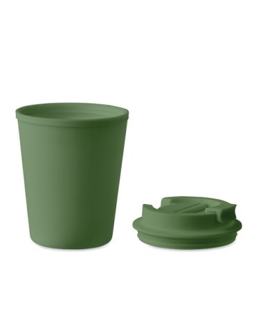 Gobelet Publicitaire Incassable en PP 300 ml TRIDUS Matières : polypropylène (PP) Couleurs : vert foncé personnalisation rapide 