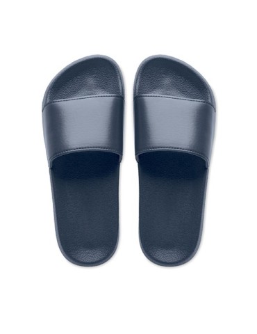 Claquettes antidérapantes taille 3 personnalisées - KOLAM Matières : EVA Couleurs : bleu marine personnalisation rapide en Franc