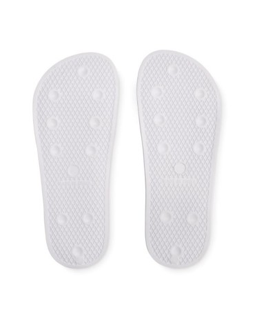 Claquettes antidérapantes taille 3 personnalisées - KOLAM Matières : EVA Couleurs : blanc livraison express 24h 48h
