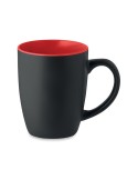 Tasse en céramique bicolore 290 personnalisée et  - LIM Matières : grès Couleurs : rouge