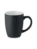 Tasse en céramique bicolore 290 personnalisée et  - LIM Matières : grès Couleurs : blanc marquage laser ultra précis