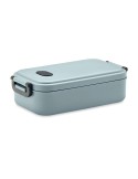 Boîte à lunch  en PP personnalisée - INDUS Matières : polypropylène (PP) Couleurs : gris marquage laser ultra précis
