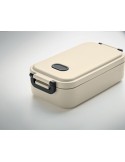 Boîte à lunch  en PP personnalisée - INDUS Matières : polypropylène (PP) Couleurs : beige objet promo petit budget