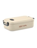 Boîte à lunch  en PP personnalisée - INDUS Matières : polypropylène (PP) Couleurs : beige personnalisable avec votre logo