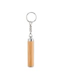 Mini Torche Éco-responsable en Bambou Personnalisée PIANTI - Éclairage Pratique Économique Matières : ABS Couleurs : bois person