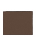 Couverture polaire  personnalisée 280gr RPET LOGAN Matières : PET recyclé Couleurs : chocolat personnalisation rapide en France