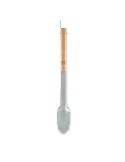 Pince BBQ Économique Personnalisée en Acier Inoxydable - INIQ Matières : acier inoxydable Couleurs : bois personnalisable avec v