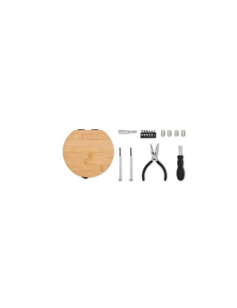 Set d'outils 15 pièces BARTLETT en bambou Personnalisé