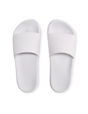 Claquettes antidérapantes personnalisées 40/41 KOLAM - Confort et style économique Matières : EVA Couleurs : blanc 2