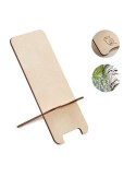Support de téléphone Éco-responsable en bouleau - GROUW STAND Matières : bois Couleurs : bois