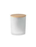 Bougie Végétale Éco-responsable 120g Personnalisée KEOPS SMALL Matières : verre Couleurs : blanc goodies entreprise design