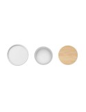 Bougie Végétale Éco-responsable 120g Personnalisée KEOPS SMALL Matières : verre Couleurs : blanc objet publicitaire robuste