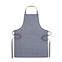 Tablier en denim  240 gr/m² - DENIPUR Matières : coton Couleurs : bleu goodies publicitaire événementiel