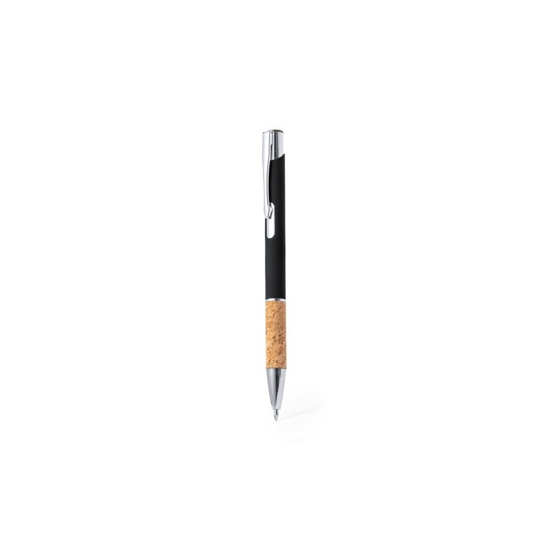 Stylo Écoresponsable Cadeau d'Entreprise Logard Matières : liège Couleurs : blanc objet promo petit budget