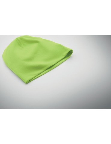 Bonnet unisexe en coton personnalisable LIGHTY Matières : coton Couleurs : vert citron goodies publicitaire événementiel