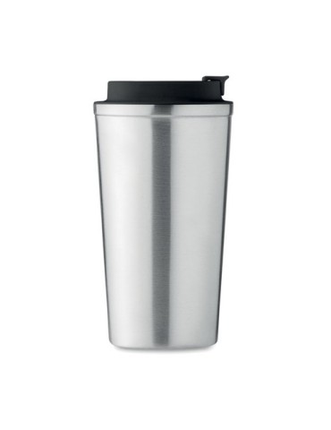 Gobelet Isotherme Double Paroi 510 ml Personnalisé BRACE + Matières : acier inoxydable Couleurs : argenté mat personnalisation r