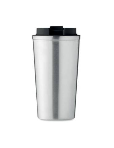 Gobelet Isotherme Double Paroi 510 ml Personnalisé BRACE + Matières : acier inoxydable Couleurs : argenté mat objet publicitaire