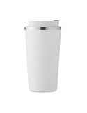 Gobelet Isotherme Double Paroi 510 ml Personnalisé BRACE + Matières : acier inoxydable Couleurs : blanc objet promotionnel éco-r