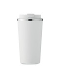 Gobelet Isotherme Double Paroi 510 ml Personnalisé BRACE + Matières : acier inoxydable Couleurs : blanc cadeau client original