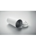 Gobelet Isotherme Double Paroi 510 ml Personnalisé BRACE + Matières : acier inoxydable Couleurs : blanc goodies publicitaire dur