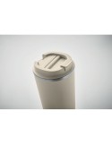 Gobelet Isotherme Double Paroi 510 ml Personnalisé BRACE + Matières : acier inoxydable Couleurs : beige objet promotionnel éco-r