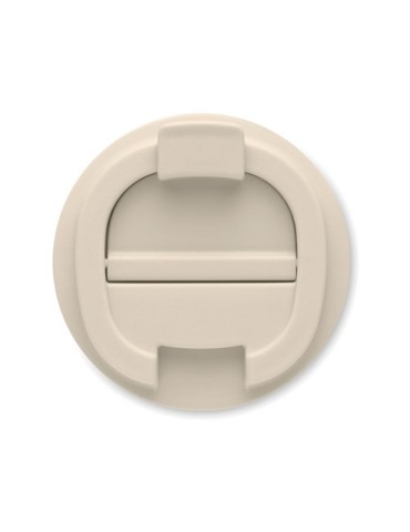 Gobelet Isotherme Double Paroi 510 ml Personnalisé BRACE + Matières : acier inoxydable Couleurs : beige cadeau collaborateur pre