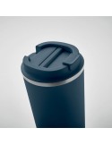 Gobelet Isotherme Double Paroi 510 ml Personnalisé BRACE + Matières : acier inoxydable Couleurs : bleu marine livraison express 